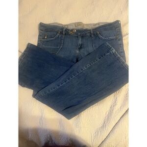Jalate Jeans Size 18‎ Vintage Womens Wide Leg Blue Denim